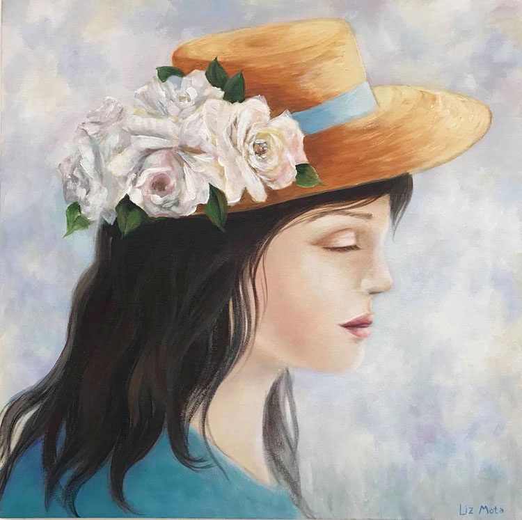 Minha Monalisa -  50 x 50 cm  - AST